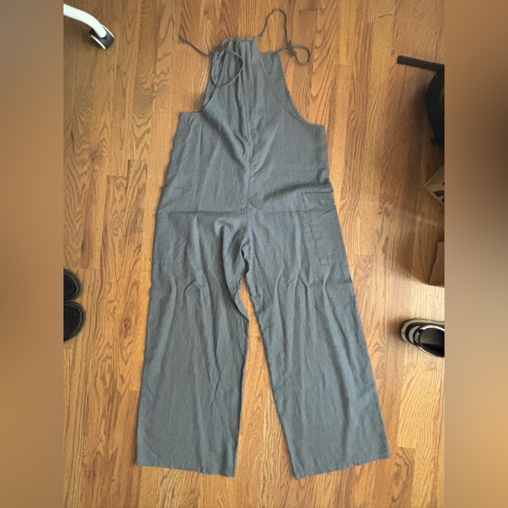 Pull&Bear Charcoal Jumpsuit - Picture 6 of 6